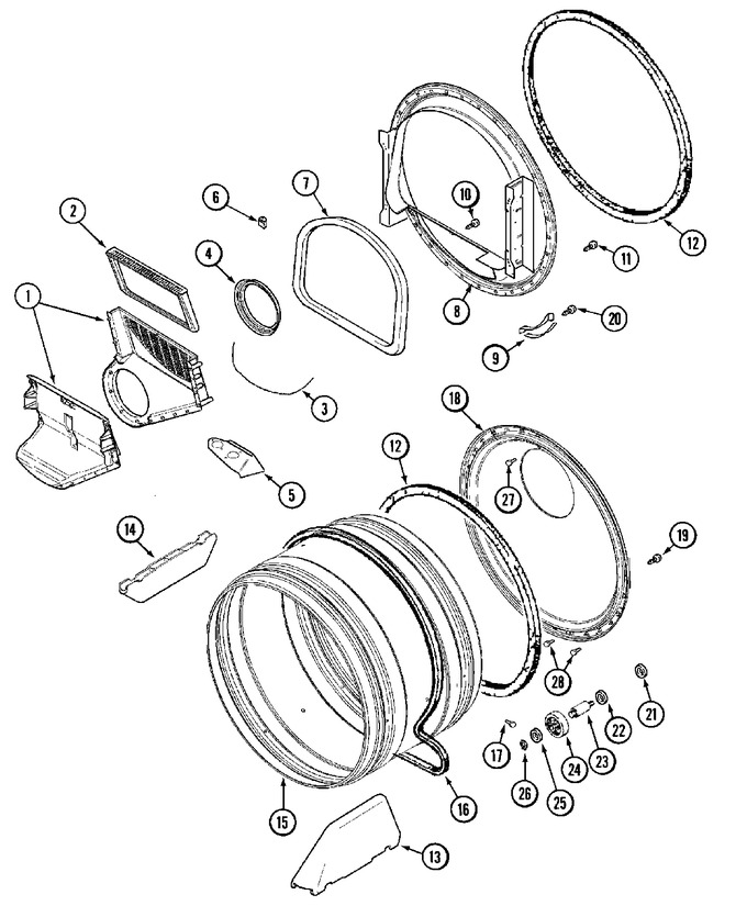 Diagram for MDG16MNAGW