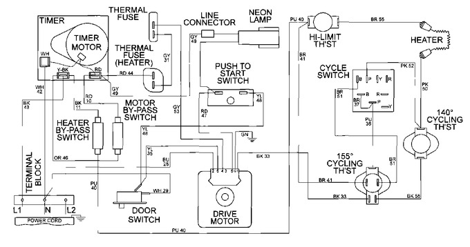Diagram for MDE16CSDGW