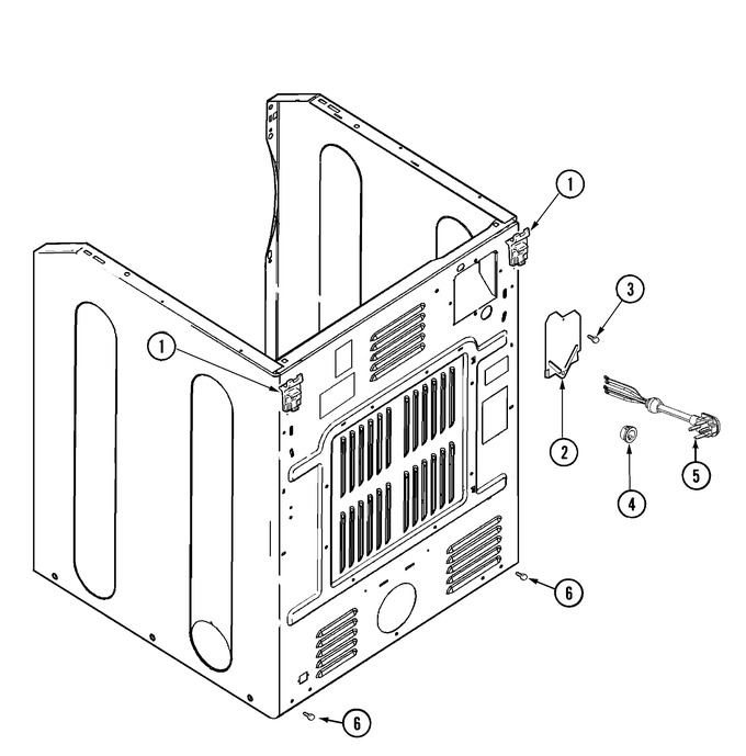 Diagram for MDE16CSDGW