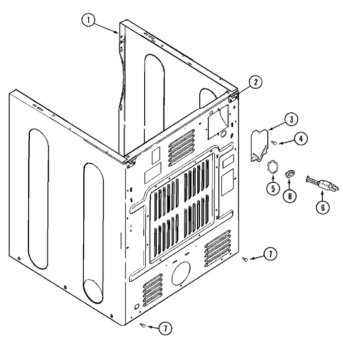 Diagram for MDG16PSAXW