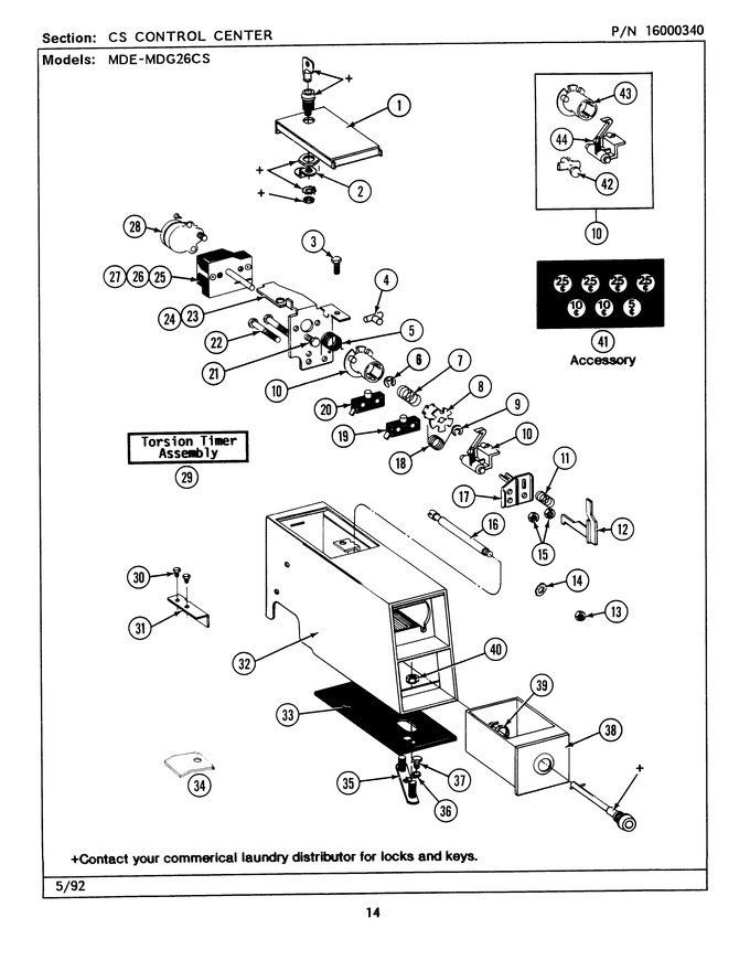 Diagram for MDE26CSAGG