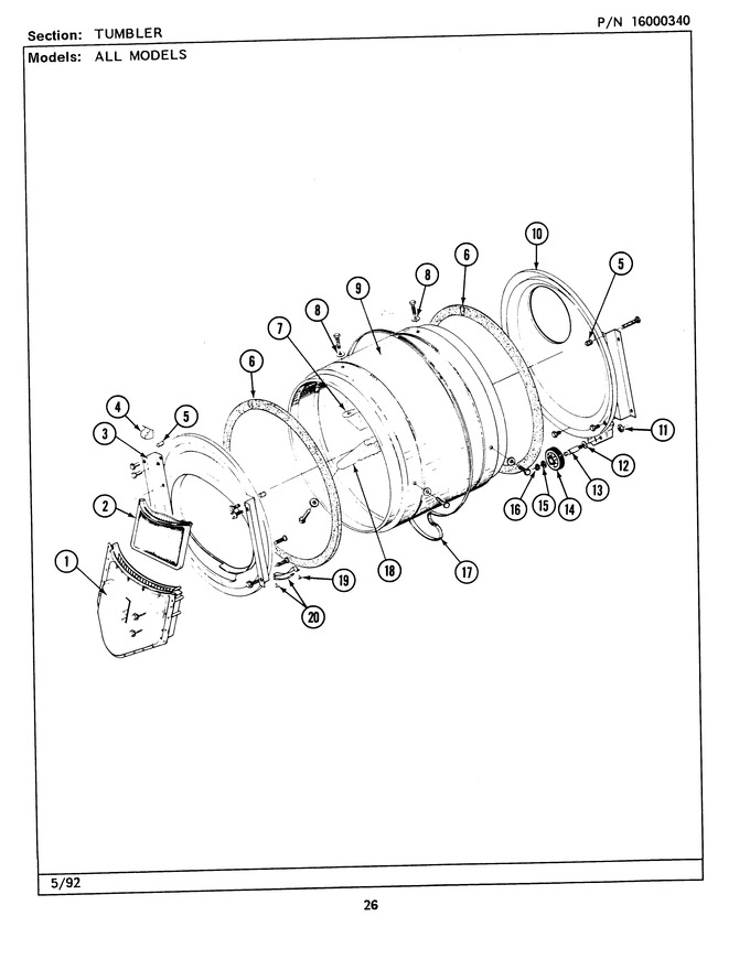 Diagram for MDE26CSAGL