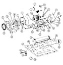 Diagram for 08 - Motor Drive, Blower & Base Frame