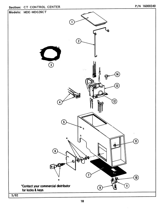 Diagram for MDE26CTACL