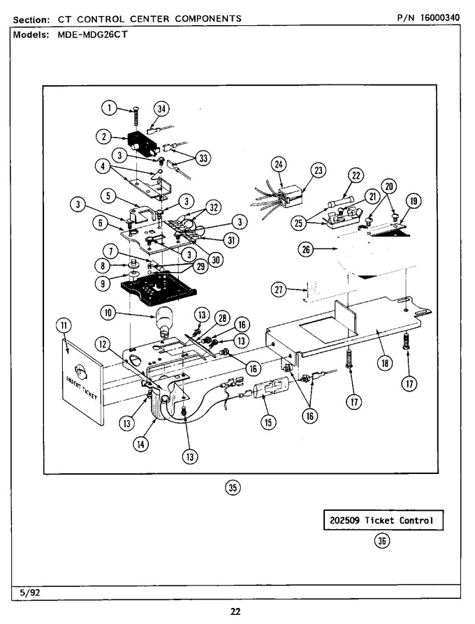 Diagram for MDE26CTAEW