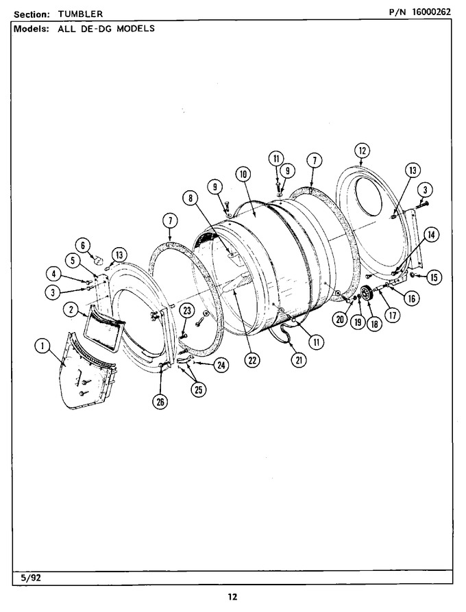 Diagram for MDE26DAACG