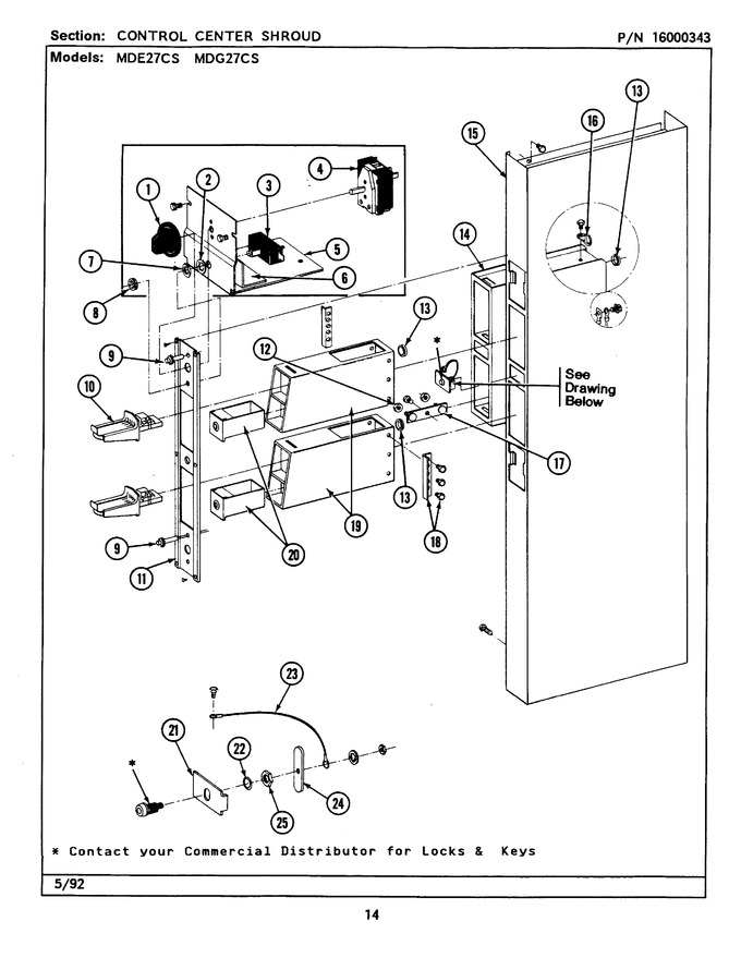 Diagram for MDE27CSACL