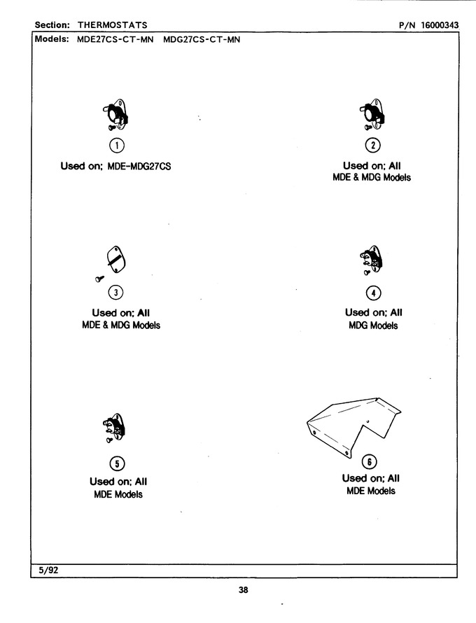 Diagram for MDE27CSACL