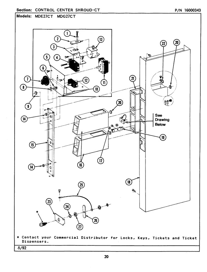 Diagram for MDE27CTAEW
