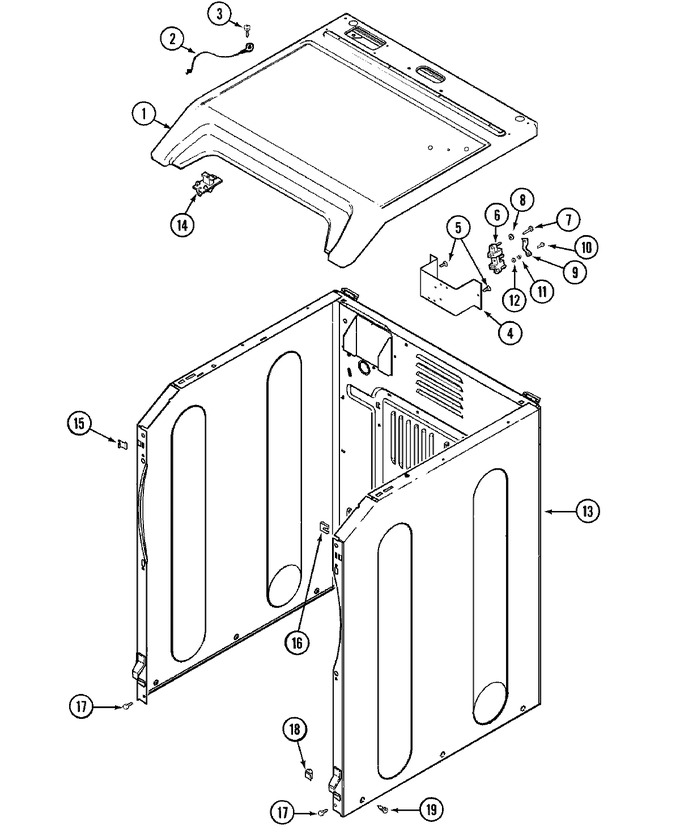 Diagram for MDE3000AZW