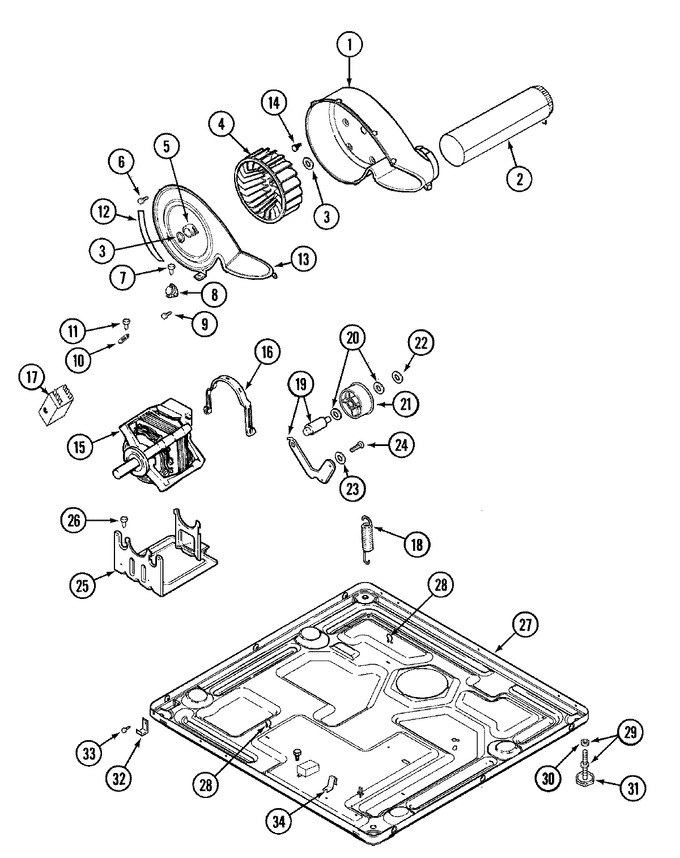 Diagram for MDG9357AWW