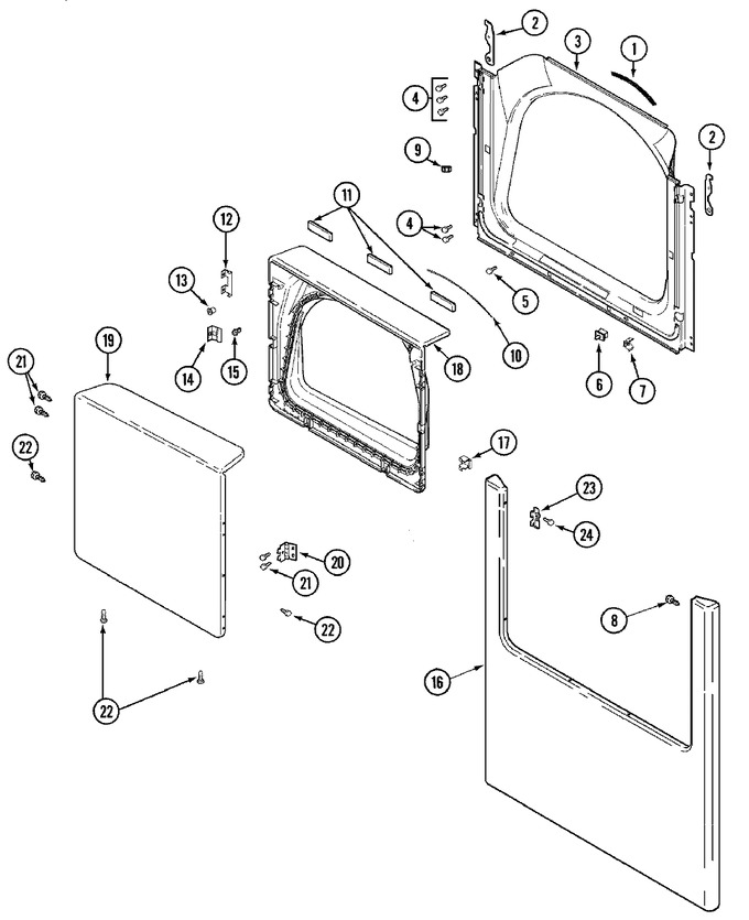Diagram for MDE3600AYW