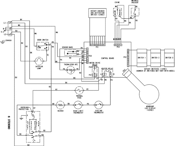 Diagram for NDE8805AYW