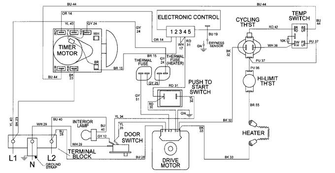 Diagram for MDE5960AYW