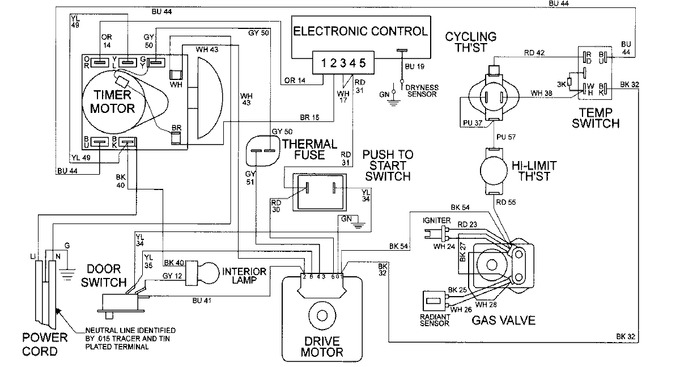 Diagram for MDG4000BWW