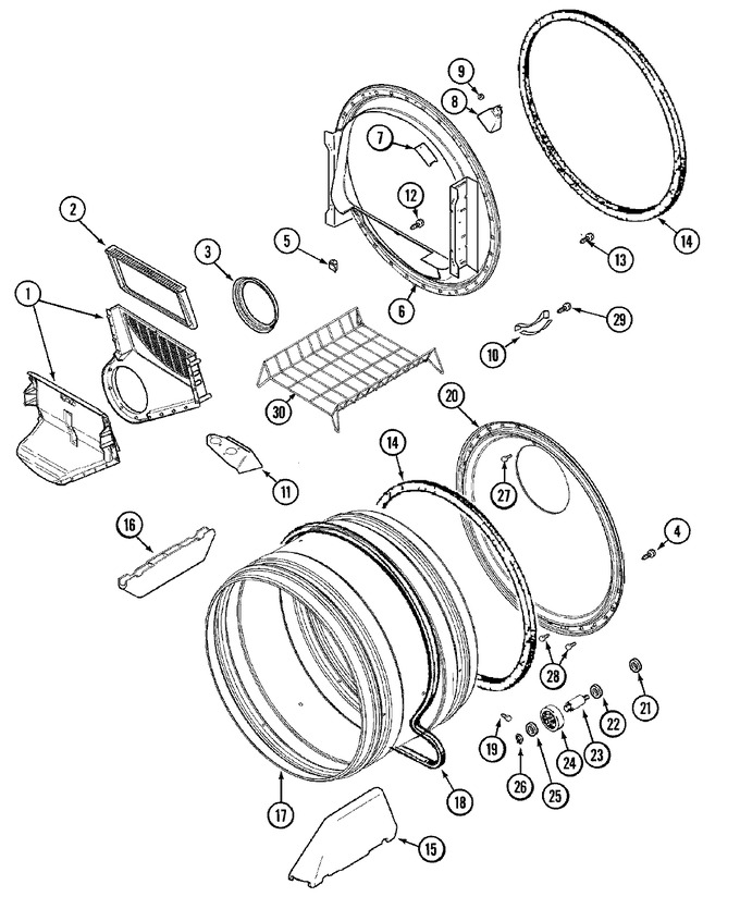 Diagram for MDG6200AWW