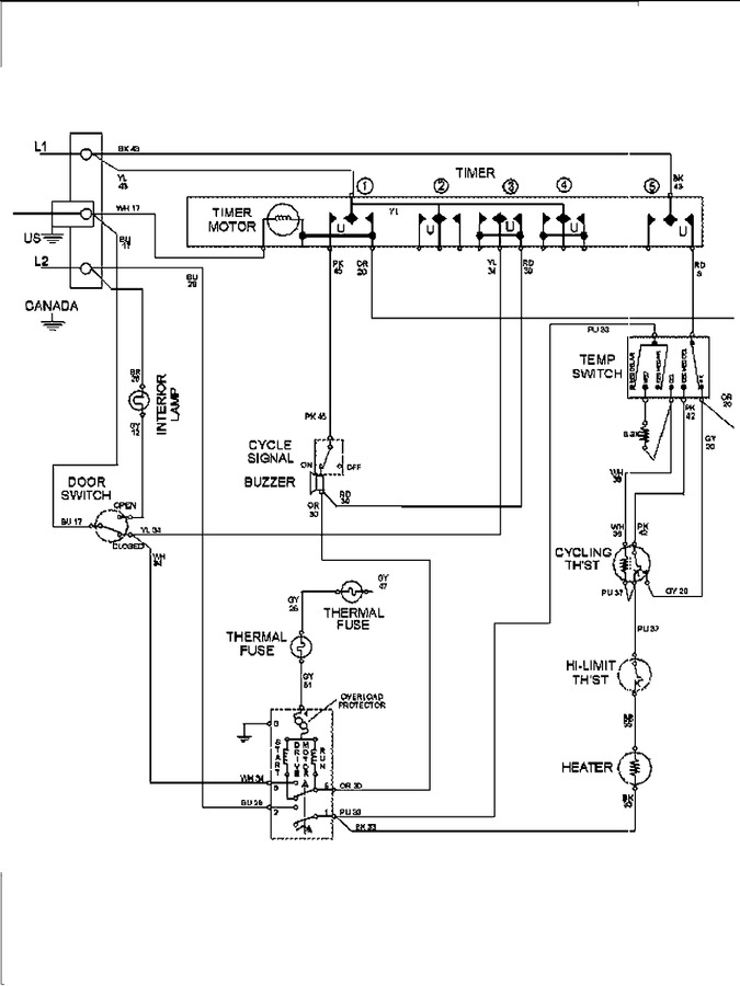 Diagram for MDE6400AZW