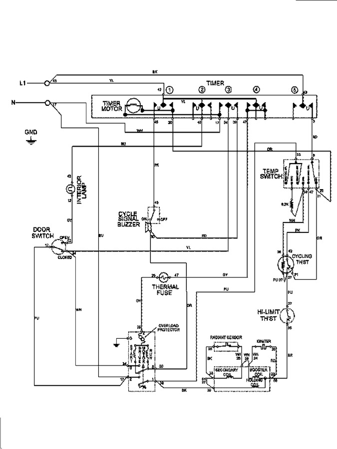 Diagram for MDG6657BWW