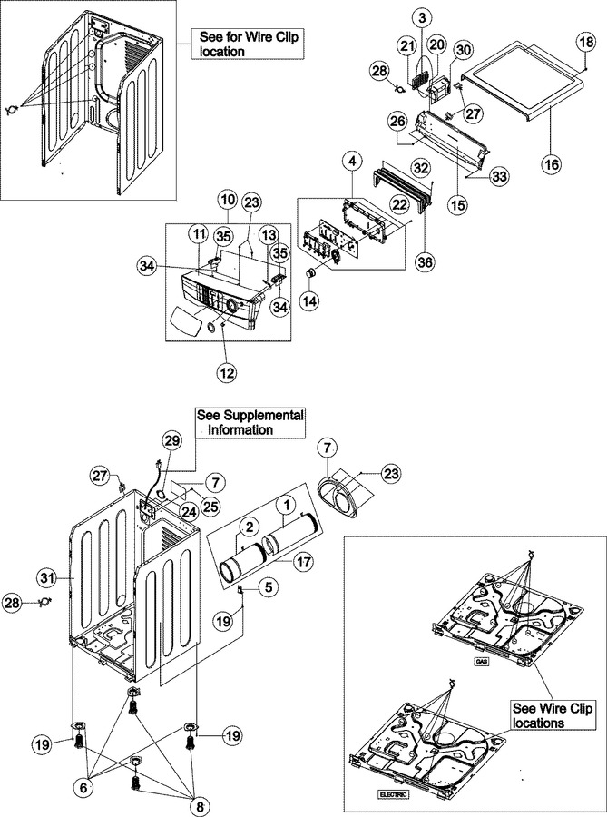 Diagram for MDE6700AZW