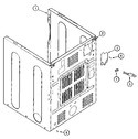 Diagram for 02 - Cabinet-rear