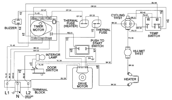 Diagram for MDE8416AYW