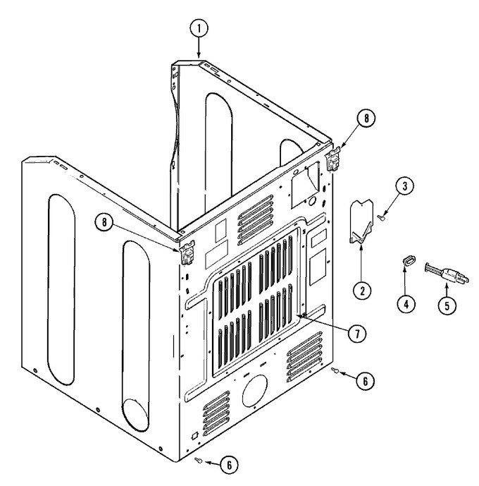 Diagram for MDE8550AGW