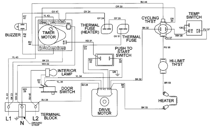 Diagram for MDE9316AYW
