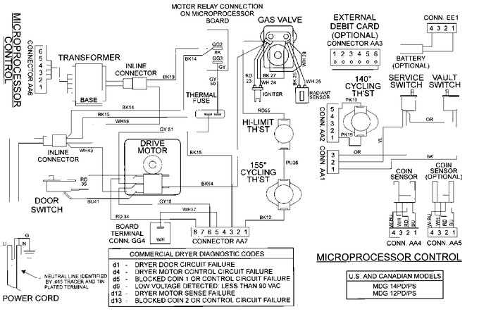 Diagram for MDG12PSBBW