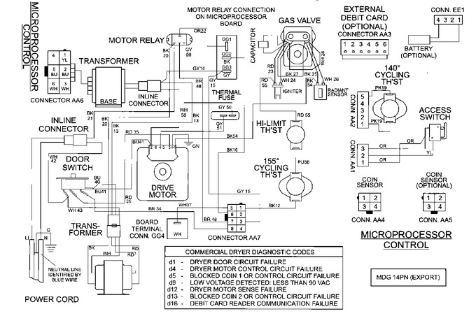 Diagram for MDG14PNSAW