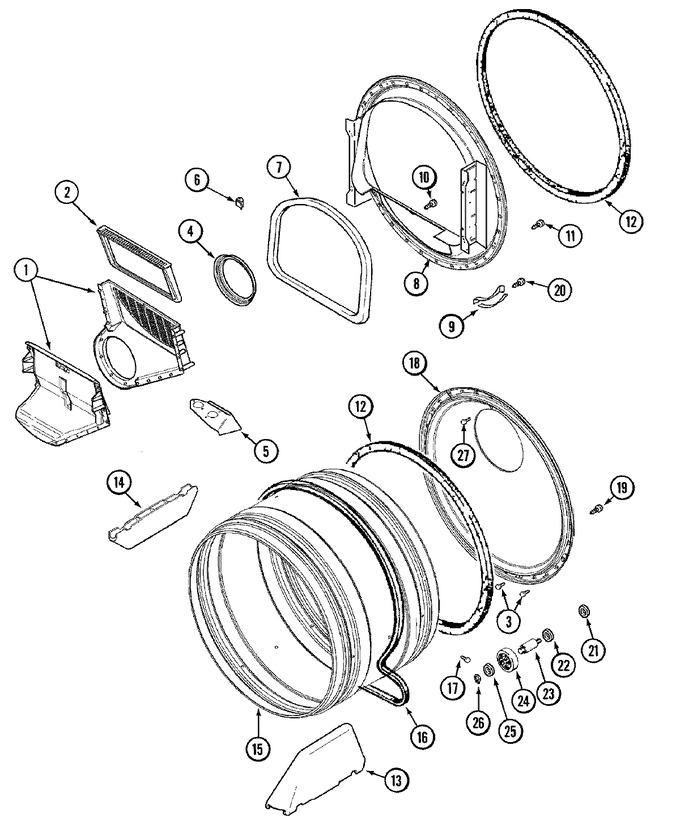 Diagram for MDG16CSBGW
