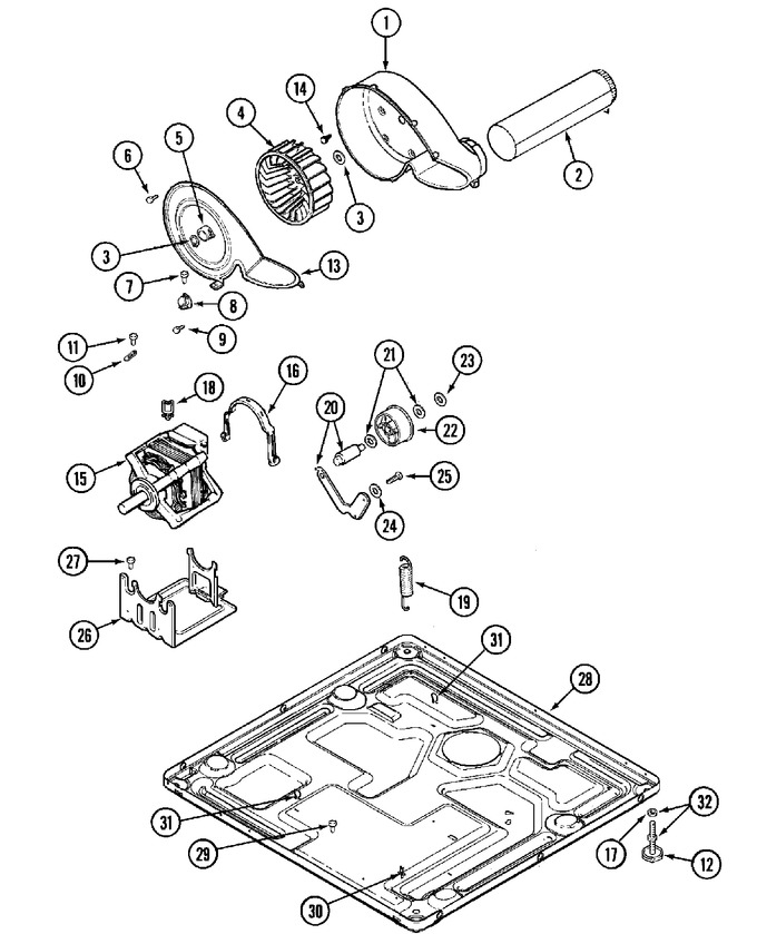 Diagram for MDG16CSBWQ