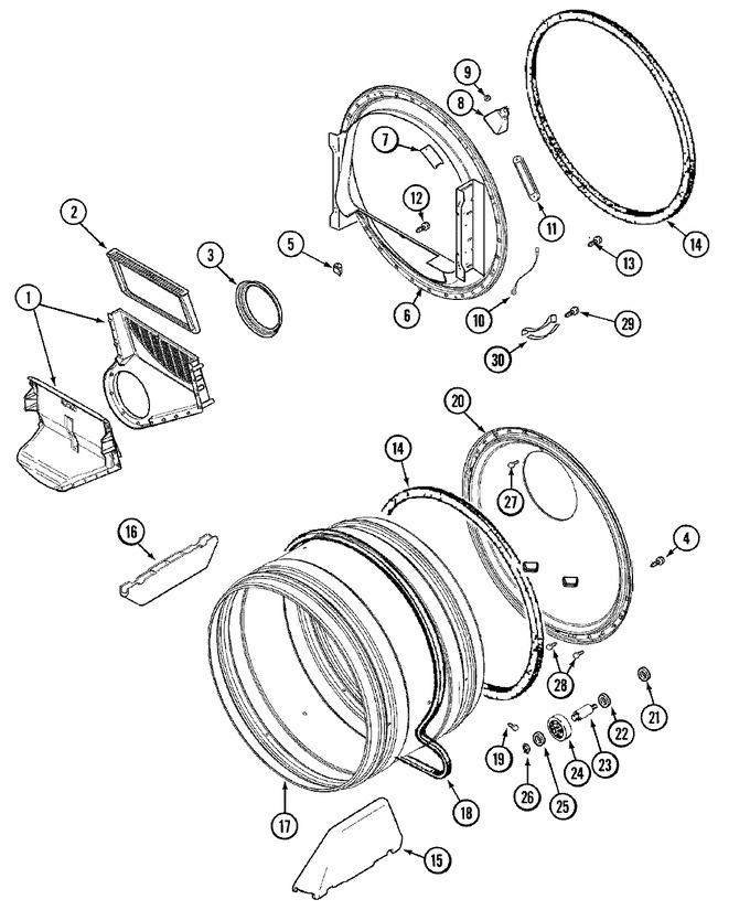 Diagram for MDG5500AWQ