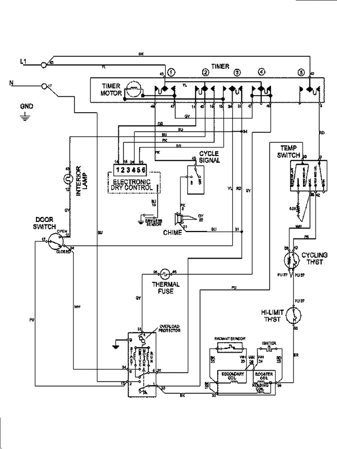 Diagram for MDG7657BWW