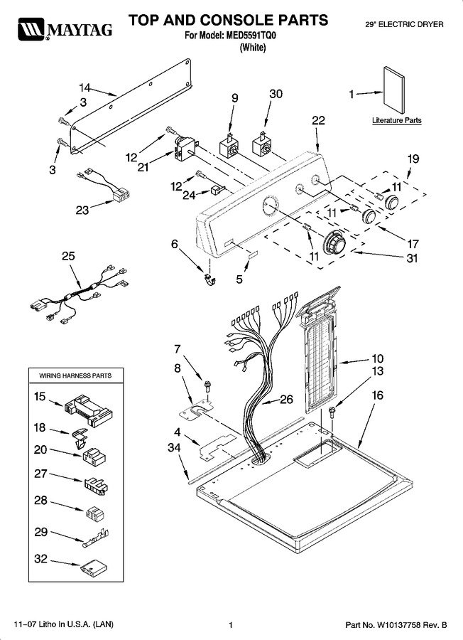 Diagram for MED5591TQ0