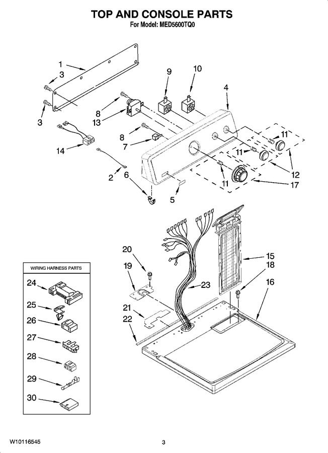 Diagram for MED5600TQ0