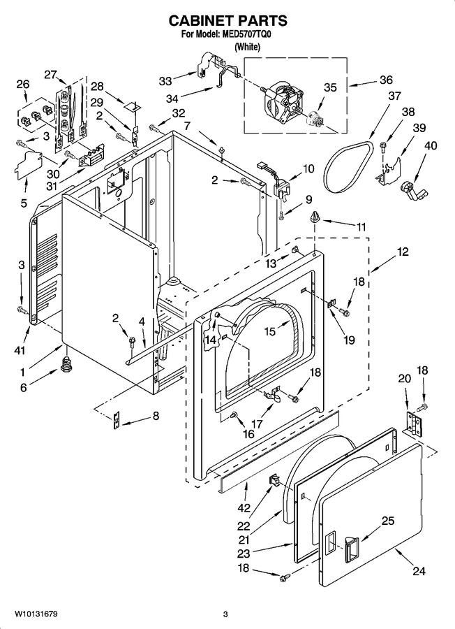 Diagram for MED5707TQ0