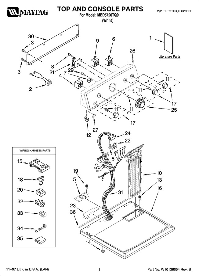Diagram for MED5720TQ0