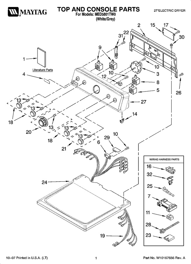 Diagram for MED5801TW0