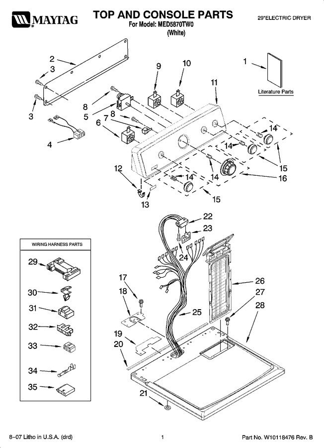 Diagram for MED5870TW0