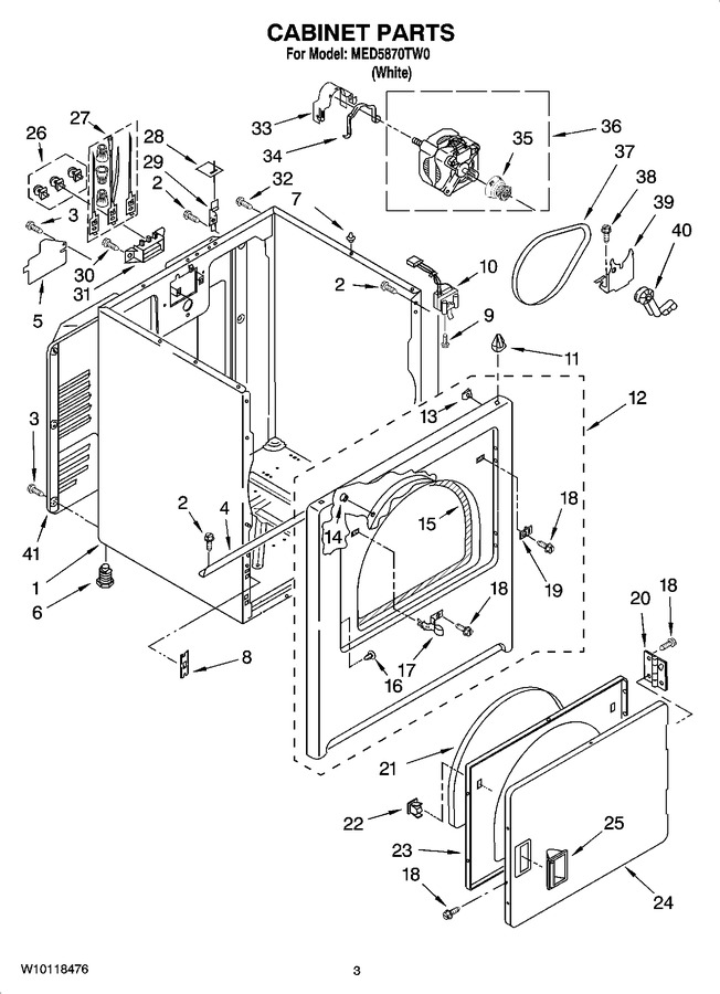 Diagram for MED5870TW0