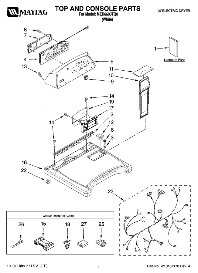 Diagram for MED6600TQ0