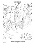 Diagram for 02 - Cabinet Parts