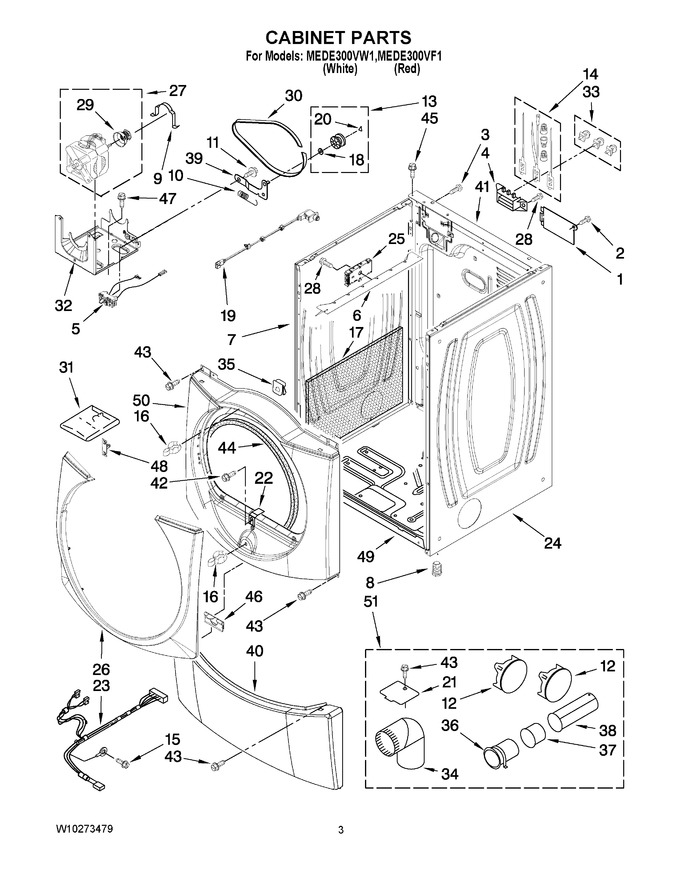 Diagram for MEDE300VW1