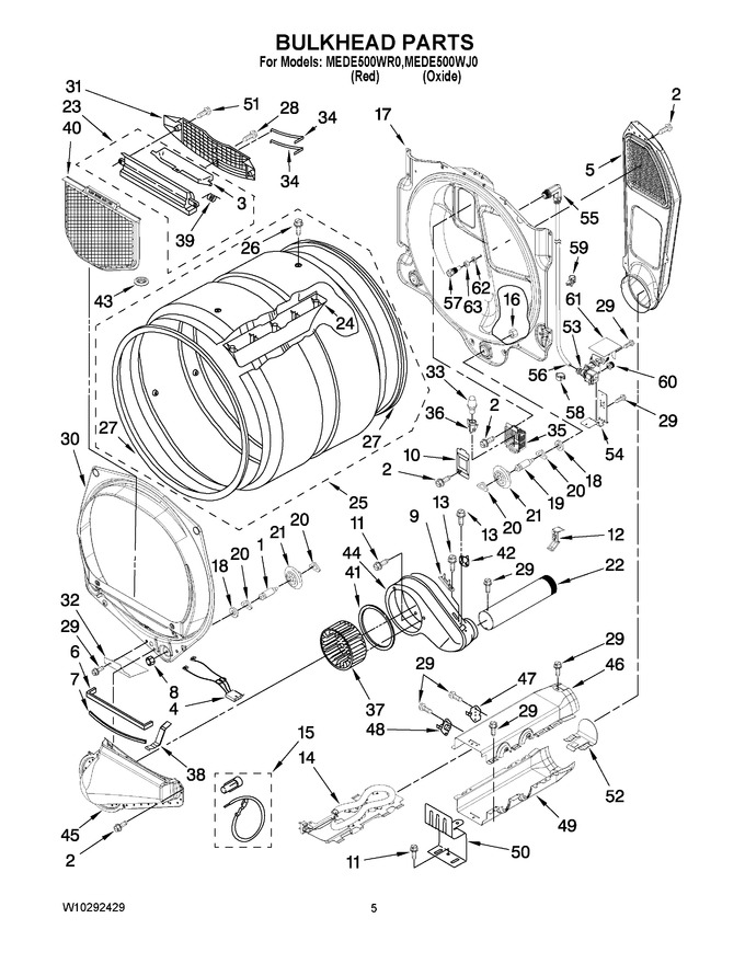 Diagram for MEDE500WJ0