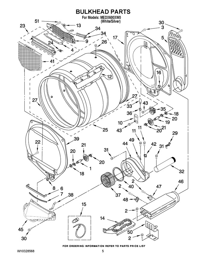 Diagram for MEDX600XW0
