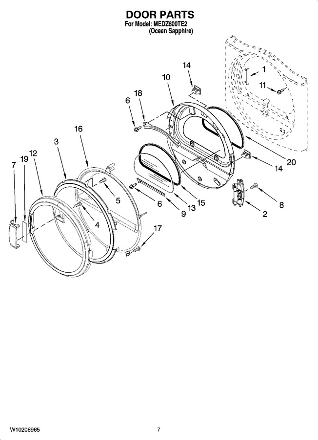 Diagram for MEDZ600TE2