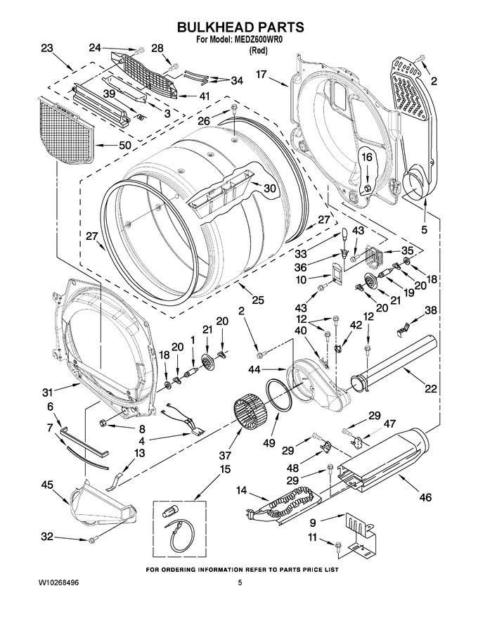 Diagram for MEDZ600WR0