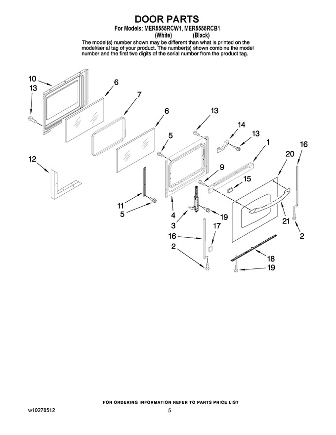 Diagram for MER5555RCW1