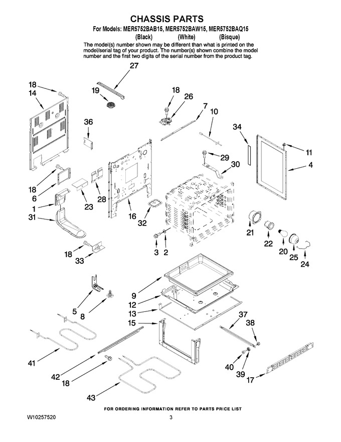 Diagram for MER5752BAQ15