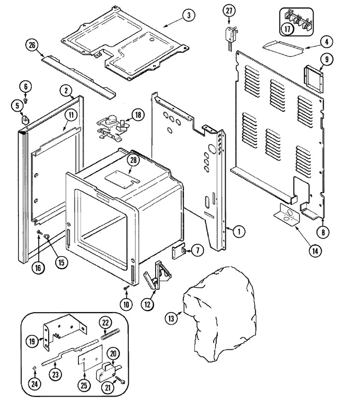 Diagram for MER5770BCW